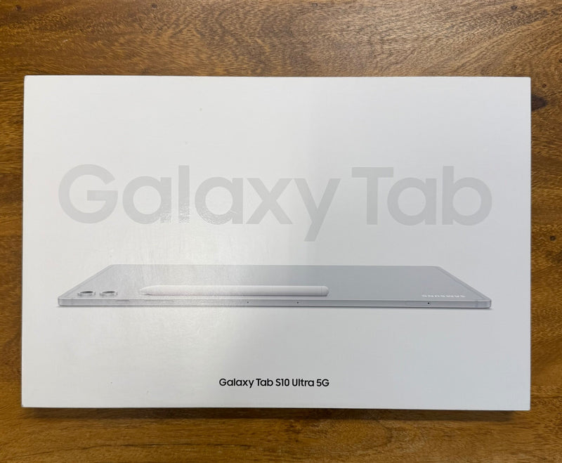 Samsung Tab S10 Ultra 5G - 512GB - Platinum Silver - Neuwertig/Ovp