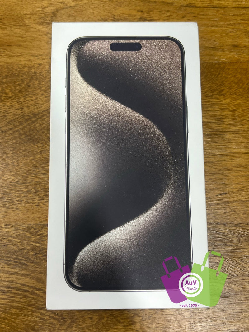 Apple iPhone 15 PRO MAX-256GB/NATUR Titanium-TOP ZUSTAND/OVP
