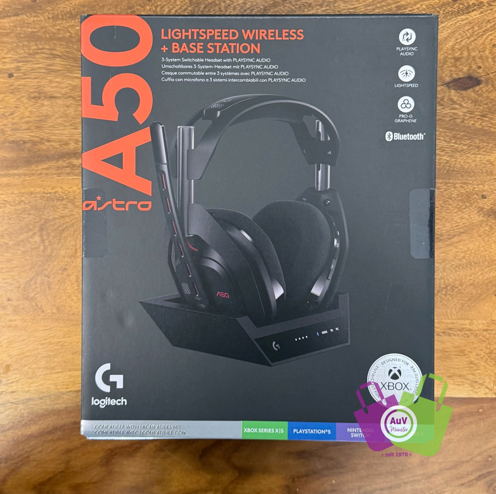 Logitech Astro A50 X · Gaming-Headset mit Basisstation