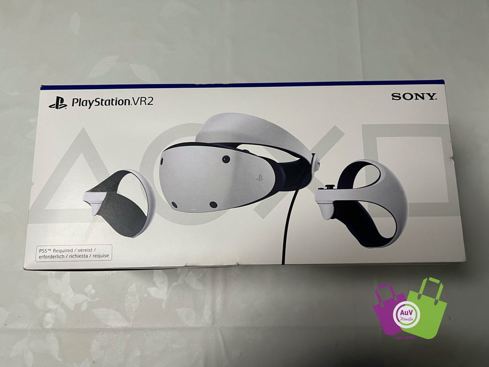 Sony PlayStation VR2 · Headset mit zwei Sense-Controllern