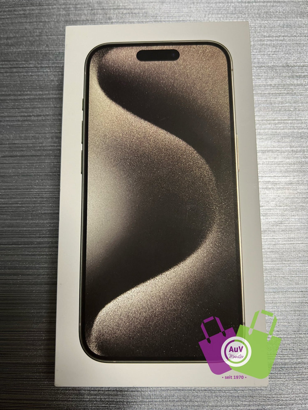 iPhone 15 PRO - 128GB - Natural Titanium-Neuwertiger Zustand/OVP