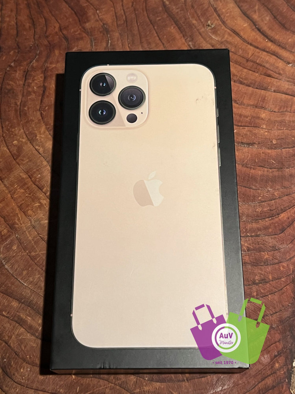 Apple iPhone 13 Pro MAX-Gold-128GB-NEUWERTIGER ZUSTAND/OVP/91% AKKU