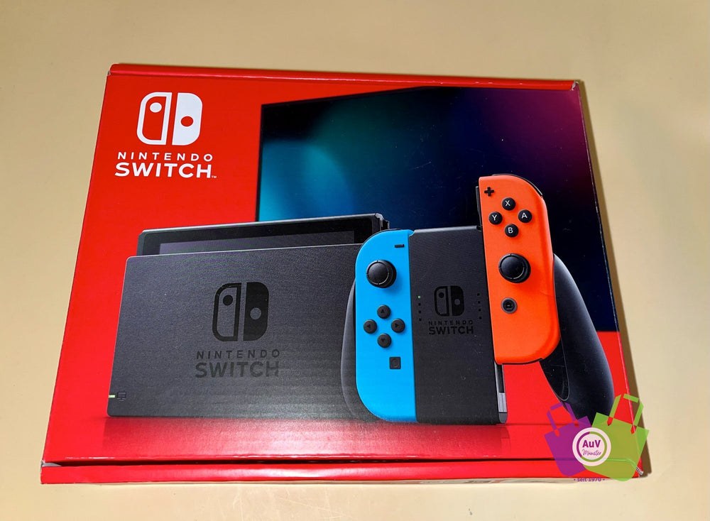 Nintendo Switch - NEW EDITION - Schwarz/Rot/Blau - Neu/OVP