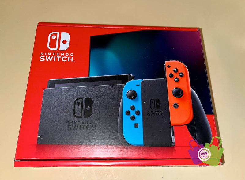 Nintendo Switch - NEW EDITION - Schwarz/Rot/Blau - Neu/OVP