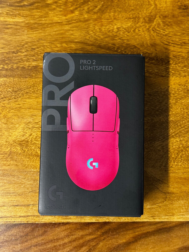 Logitech G PRO 2 LIGHTSPEED Pink Gaming PC Maus - neuwertig / OVP
