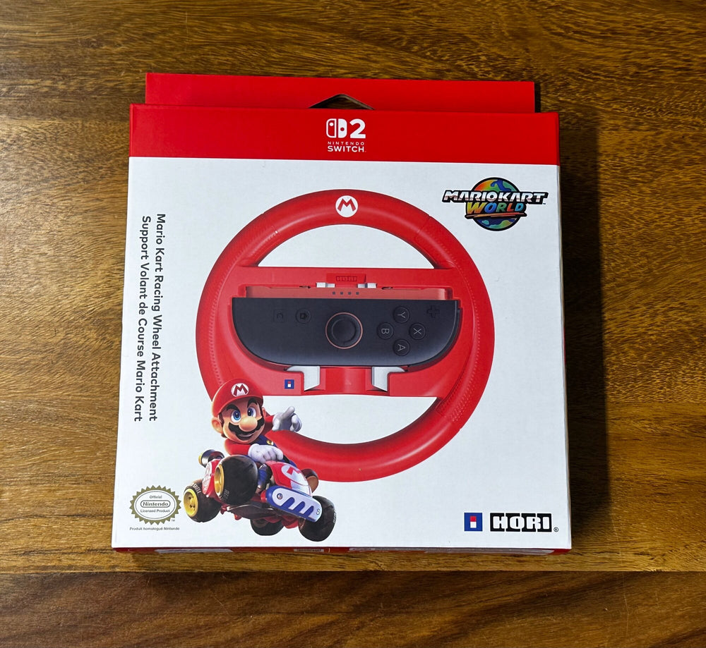 Hori Mario Kart Racing Wheel Attachment Mario - Neu / OVP