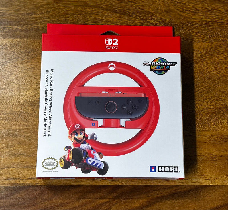 Hori Mario Kart Racing Wheel Attachment Mario - Neu / OVP
