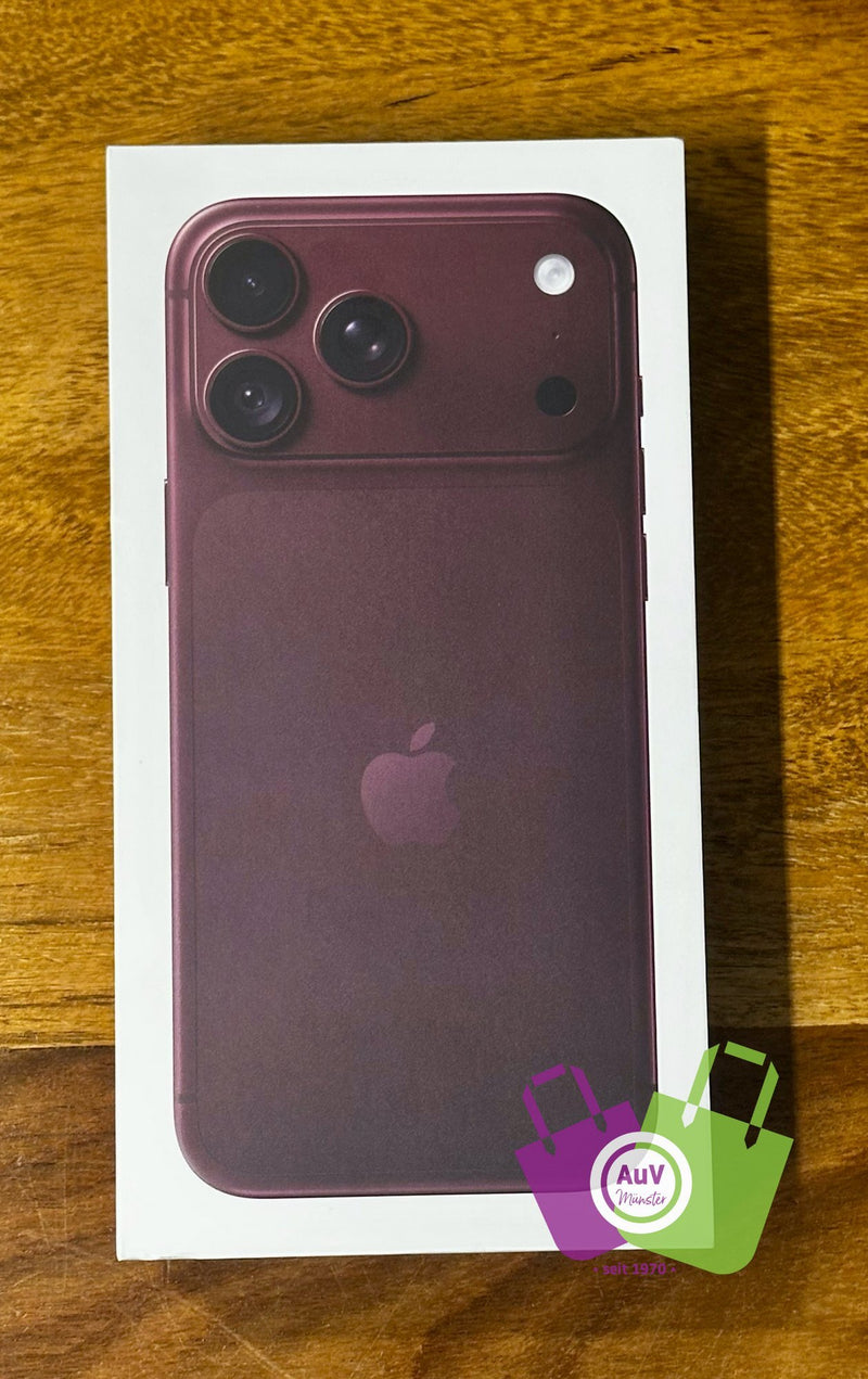 iPhone 18 Pro MAX - 6,9" / 256GB - Burgunder - Neu / OVP (versiegelt)
